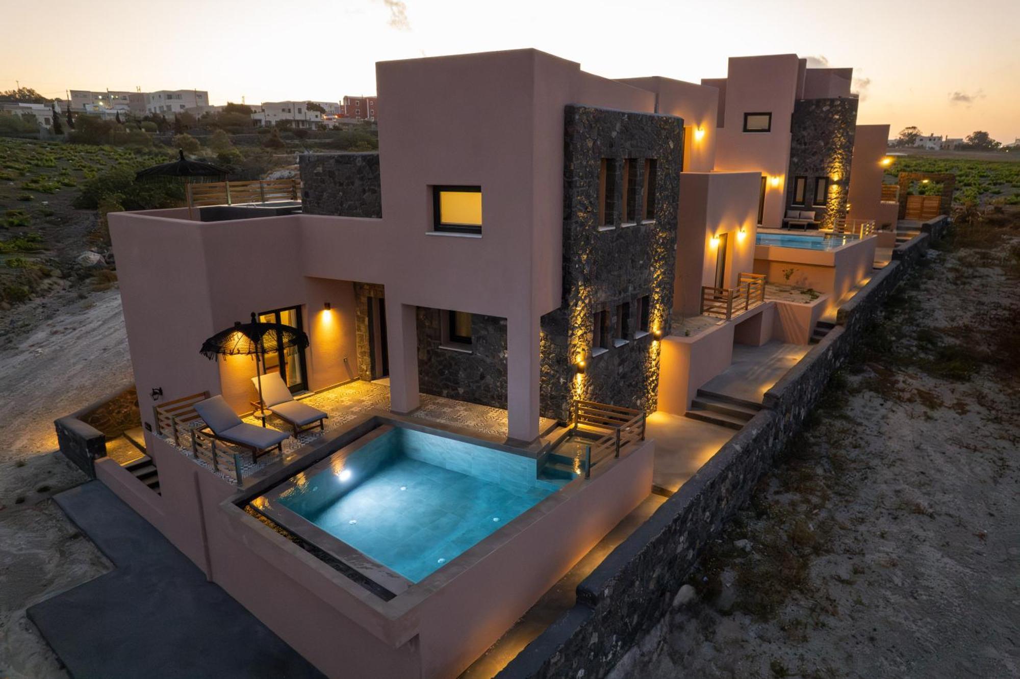 Golden Moments Luxury Stone Villas A Mesaria Exterior foto